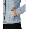 imageHybrid ampamp Company Womens Long Sleeve Denim Jackets Basic Button Down Jean Jacket with PocketsJk37350bleach