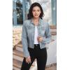 imageHybrid ampamp Company Womens Long Sleeve Denim Jackets Basic Button Down Jean Jacket with PocketsJk37350bleach