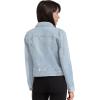 imageHybrid ampamp Company Womens Long Sleeve Denim Jackets Basic Button Down Jean Jacket with PocketsJk37350bleach