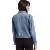imageHybrid ampamp Company Womens Long Sleeve Denim Jackets Basic Button Down Jean Jacket with PocketsJk37350medwas