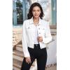 imageHybrid ampamp Company Womens Long Sleeve Denim Jackets Basic Button Down Jean Jacket with PocketsJk37350white