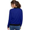 imageHybrid ampamp Company Womens Fashion Color Casual Office Comfy Zip Up Bomber Jacket Made in USA1139royal