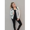 imageOlivia Miller Womens Faux Leather Zip Up Moto Biker JacketOffwhite