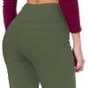 imageHybrid ampamp Company and Comapny Womens Perfectly Shaping Hyper Stretch Bermuda Shorts CapriCapriolive