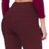 imageHybrid ampamp Company and Comapny Womens Perfectly Shaping Hyper Stretch Bermuda Shorts CapriCapriwine