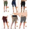 imageHybrid ampamp Company and Comapny Womens Perfectly Shaping Hyper Stretch Bermuda Shorts CapriDestructedbermudadwash