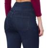 imageHybrid ampamp Company and Comapny Womens Perfectly Shaping Hyper Stretch Bermuda Shorts CapriDestructedcapridwash