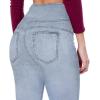 imageHybrid ampamp Company and Comapny Womens Perfectly Shaping Hyper Stretch Bermuda Shorts CapriDestructedcaprilwash