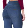 imageHybrid ampamp Company and Comapny Womens Perfectly Shaping Hyper Stretch Bermuda Shorts CapriDestructedcaprimedblu