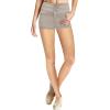 imageHybrid ampamp Company and Comapny Womens Perfectly Shaping Hyper Stretch Bermuda Shorts CapriShortkhaki