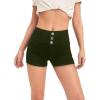 imageHybrid ampamp Company and Comapny Womens Perfectly Shaping Hyper Stretch Bermuda Shorts CapriShortolive