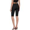 imageHybrid ampamp Company Womens Super Stretch Causal Pull On Millennium Twill Bermuda ShortsBermudablack