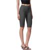 imageHybrid ampamp Company Womens Super Stretch Causal Pull On Millennium Twill Bermuda ShortsBermudacharcoal