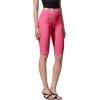 imageHybrid ampamp Company Womens Super Stretch Causal Pull On Millennium Twill Bermuda ShortsBermudapink Flamingo