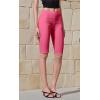 imageHybrid ampamp Company Womens Super Stretch Causal Pull On Millennium Twill Bermuda ShortsBermudapink Flamingo