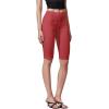 imageHybrid ampamp Company Womens Super Stretch Causal Pull On Millennium Twill Bermuda ShortsCoral