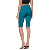 imageHybrid ampamp Company Womens Super Stretch Causal Pull On Millennium Twill Bermuda ShortsJade