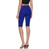 imageHybrid ampamp Company Womens Super Stretch Causal Pull On Millennium Twill Bermuda ShortsRoyal