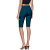 imageHybrid ampamp Company Womens Super Stretch Causal Pull On Millennium Twill Bermuda ShortsTeal