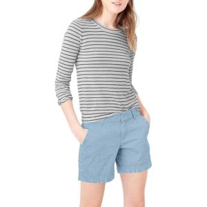 imageHybrid ampamp Company Womens Bermuda Walking Shorts Stretch 7 inch Inseam Super ComfyDenimlight Wash