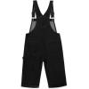 imageHybrid ampamp Company Womens Leisure Adjustable Straps Stretch Bermuda Denim jumpsuits OverallsBvj156998black