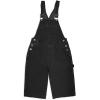 imageHybrid ampamp Company Womens Leisure Adjustable Straps Stretch Bermuda Denim jumpsuits OverallsBvj156998black