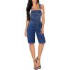 imageHybrid ampamp Company Womens Leisure Adjustable Straps Stretch Bermuda Denim jumpsuits OverallsBvj156998medium Was