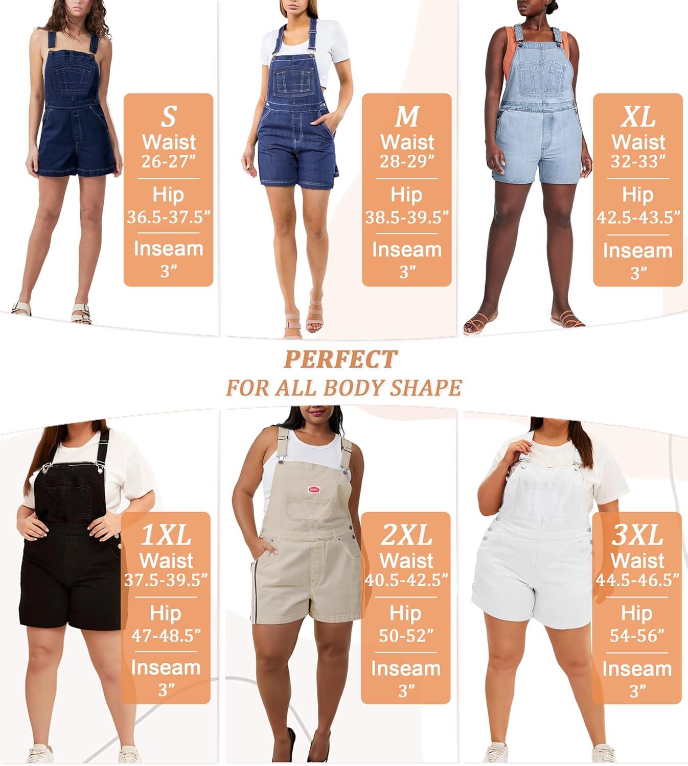 imageHybrid ampamp Company Women Denim Shorts Rompers Sleeveless Adjustable Strap Overalls Cross Back JumpsuitShv156998medium Was