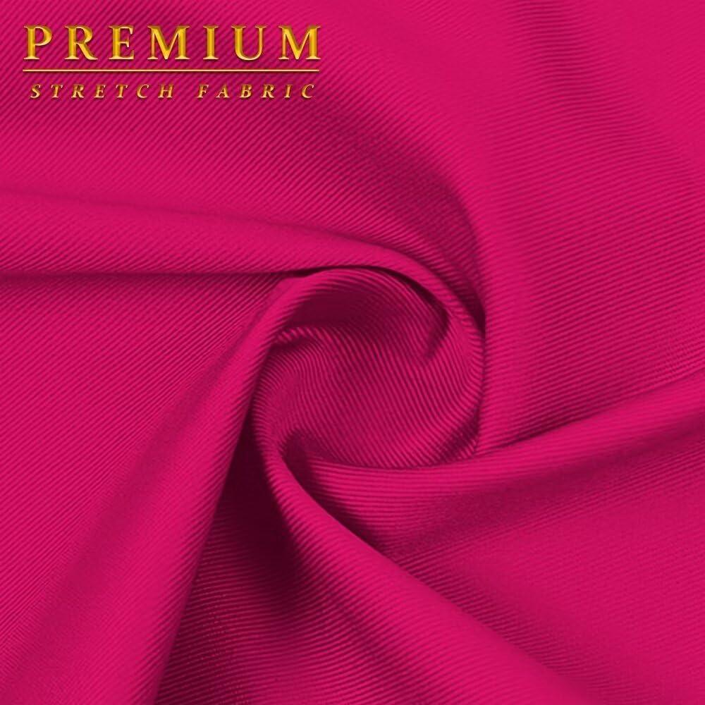 imageHybrid ampamp Company Womens Hyper Stretch Denim Capri JeansCaprifuchsia