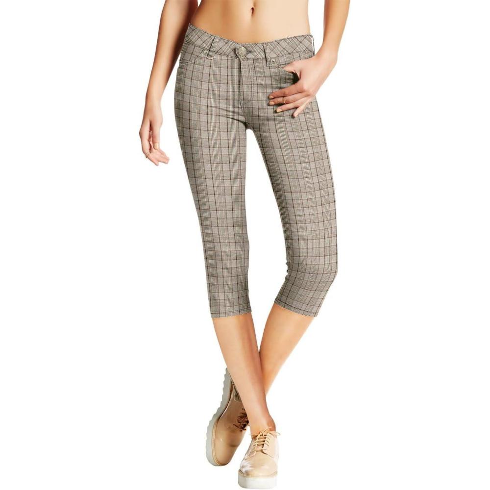 imageHybrid ampamp Company Womens Hyper Stretch Denim Capri JeansCapri1405brownmulti