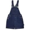 imageHybrid ampamp Company Women Denim Shorts Rompers Sleeveless Adjustable Strap Overalls Cross Back JumpsuitShv156998darkwash