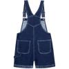 imageHybrid ampamp Company Women Denim Shorts Rompers Sleeveless Adjustable Strap Overalls Cross Back JumpsuitShv156998darkwash