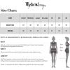imageHybrid ampamp Company Womens Denim Bib Sleeveless Overalls Utility Rompers Capri Jumpsuit with PocketsQvj156998light Wash