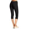 imageHybrid ampamp Company Womens Hyper Stretch Denim Capri JeansCapriblack Rhinestone