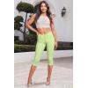 imageHybrid ampamp Company Womens Hyper Stretch Denim Capri JeansCaprilime