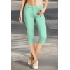 imageHybrid ampamp Company Womens Hyper Stretch Denim Capri JeansCaprimint
