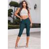 imageHybrid ampamp Company Womens Hyper Stretch Denim Capri JeansCapriteal
