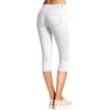 imageHybrid ampamp Company Womens Hyper Stretch Denim Capri JeansCapriwhite