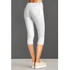 imageHybrid ampamp Company Womens Hyper Stretch Denim Capri JeansCapriwhite