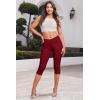 imageHybrid ampamp Company Womens Hyper Stretch Denim Capri JeansCapriwine