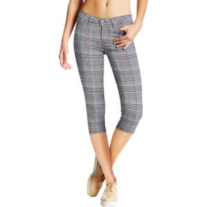 imageHybrid ampamp Company Womens Hyper Stretch Denim Capri JeansCapri676blackred