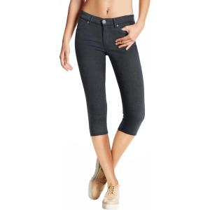 imageHybrid ampamp Company Womens Hyper Stretch Denim Capri JeansCapricharcoalblack2626