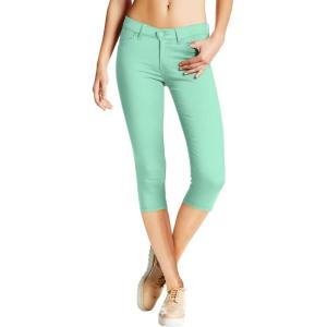 imageHybrid ampamp Company Womens Hyper Stretch Denim Capri JeansCaprimint