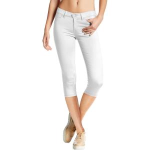imageHybrid ampamp Company Womens Hyper Stretch Denim Capri JeansCapriwhite