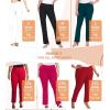 imageHybrid ampamp Company Womens Business Millennium Slim Bootcut Pants10909whiteblack