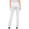 imageHybrid ampamp Company Womens Business Millennium Slim Bootcut Pants10909whiteblack