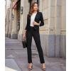 imageHybrid ampamp Company Womens Business Millennium Slim Bootcut PantsBootcutblack