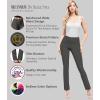 imageHybrid ampamp Company Womens Business Millennium Slim Bootcut PantsBootcutcharcoal