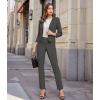 imageHybrid ampamp Company Womens Business Millennium Slim Bootcut PantsBootcutcharcoal