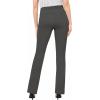 imageHybrid ampamp Company Womens Business Millennium Slim Bootcut PantsBootcutcharcoal